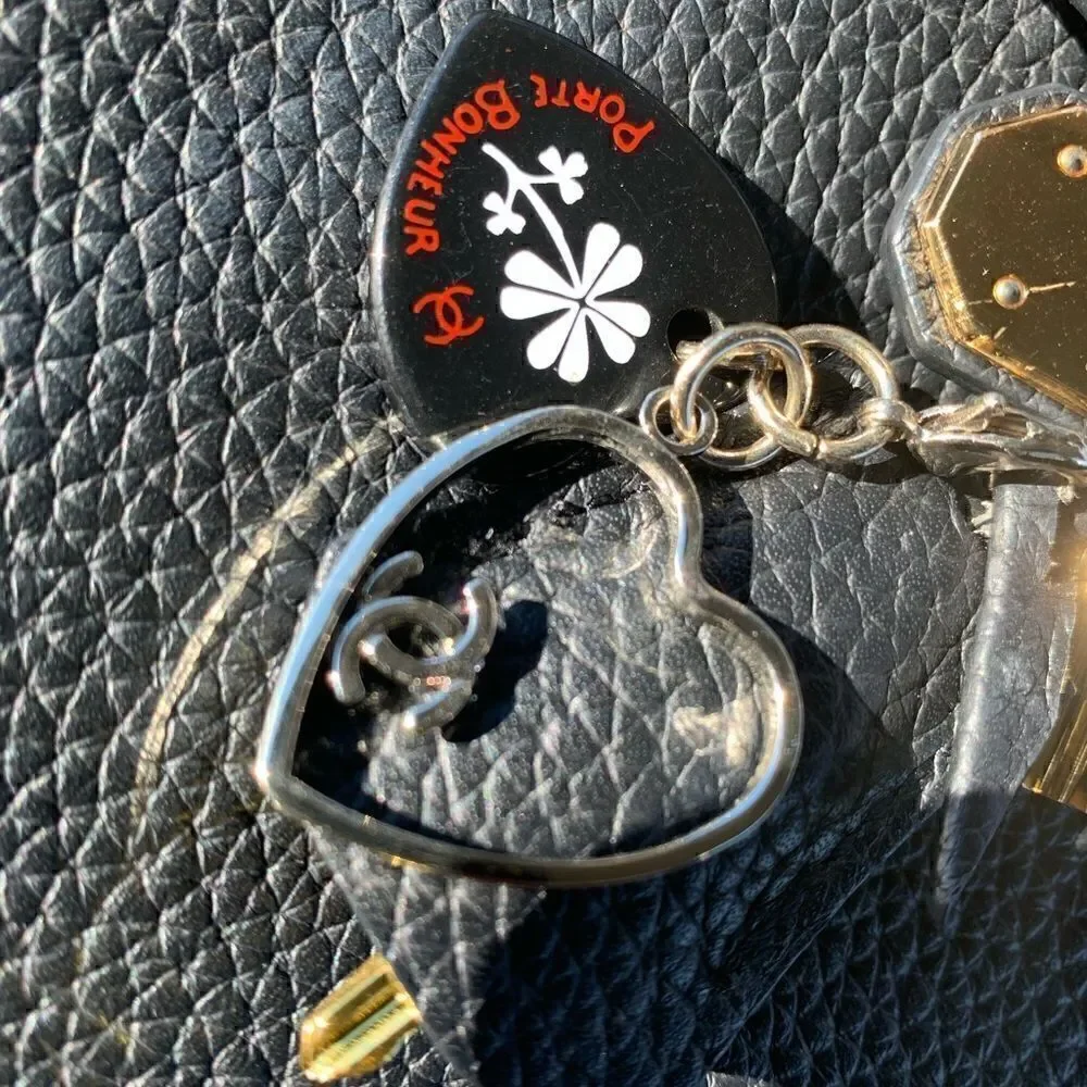 Vintage Chanel bag charm